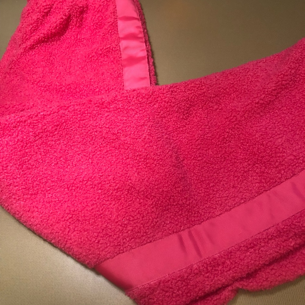 Anthropologie Saturday Sunday Hot Pink fleece pants S NWTS